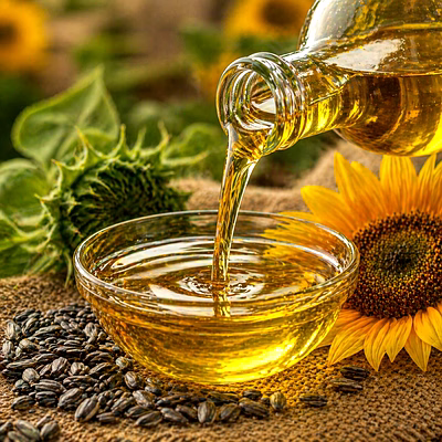 cold pressed sunflower oil exporter india | pure natural unrefined cooking oil supplier