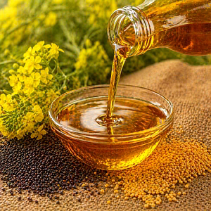 Cold Pressed Mustard (Rapeseed) Oil Exporter India | Kachi Ghani Pure Mustard Oil Supplier