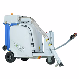 gobbler ride on litter picker machine