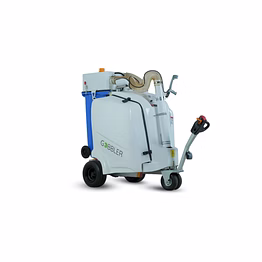 gobbler walk along litter picker machine
