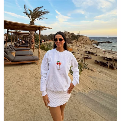 the cosiest martini sweatshirt