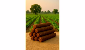 Cow Dung Logs