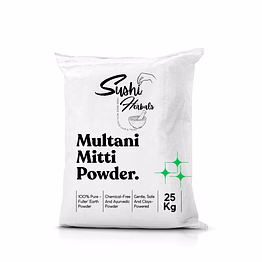 sushi fuller earth powder (multani mitti powder )