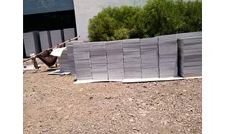 PVC pallets for fly ash bricks
