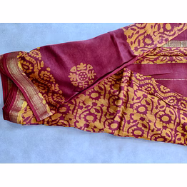 vanaloom hand woven maheshwari saree