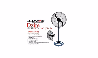 Dzire Hi-Speed Pedestal Fan