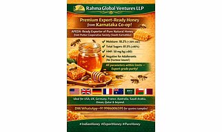 Premium Export-Ready Honey from Karnataka, India