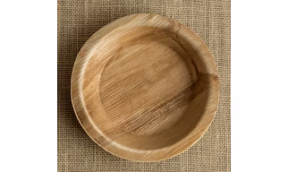 6 inches round Areca leaf Plate