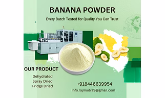 Dehydrated Banana Powder