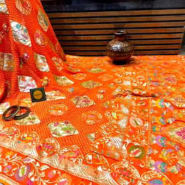 georgette silk saree