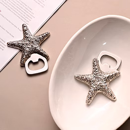 star bottle opener| brass bar accessories |silver