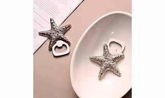 Star Bottle Opener| Brass Bar Accessories |Silver
