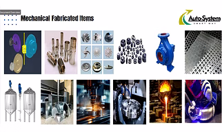 fabricated and casted items