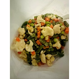 iqf vegetables mixed/frozen and chilled