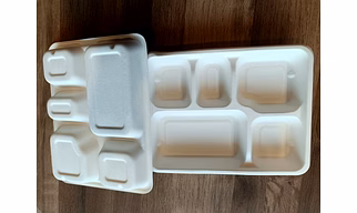 Sugarcane Bagasse Meal Tray