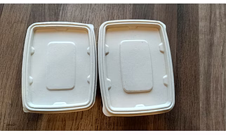 Sugarcane Bagasse Container With Lid
