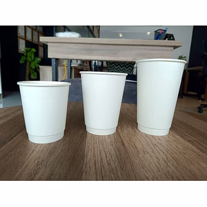 Double wall paper cups