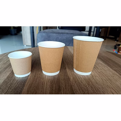 ripple wall paper cups