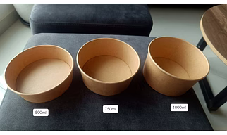 Paper Salad Bowls & Lids