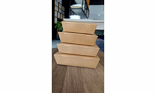 Paper Kraft Lunch Box