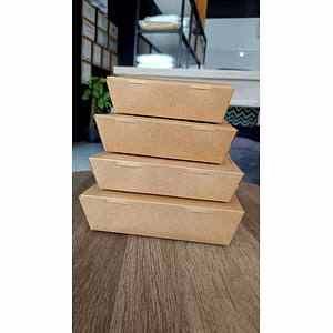 Paper Kraft Lunch Box