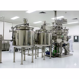 ointment manufacturing plant