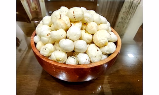 Makhana 5+ Suta Handpicked Bulk Fox Nut Supply for Global Importers & Buyers | Size-Graded & Export Ready Food Ingredient