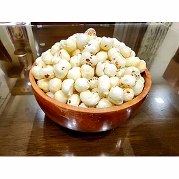 vertexus global makhana 4 suta handpicked bulk fox nut supply for global importers & buyers | size-graded & export ready food ingredient