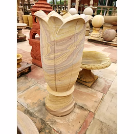 sandstone flower pot