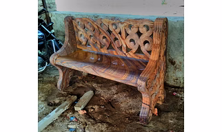Sandstone Garden Bench