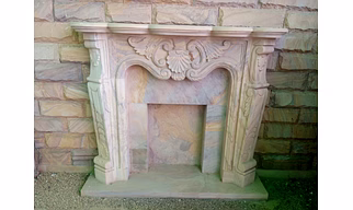 Sandstone Fire Place