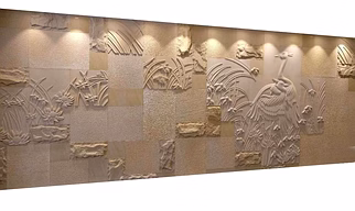 Sandstone Wall Mural