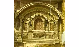 Jaislmer Stone jharokha