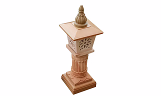 Stone Lamp post