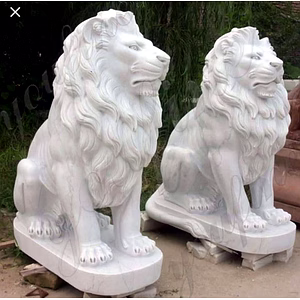 Stone Lion Statue