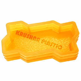 zig zag pvc rubber mould by krushna plastic - enhance your paving projects
