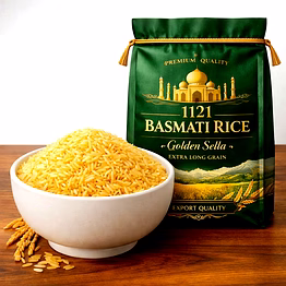 1121 basmati rice golden sella