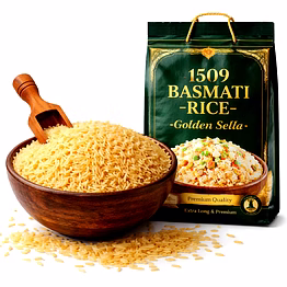 1509 basmati rice golden sella