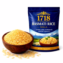 1718 basmati rice sella
