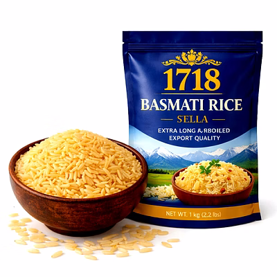 1718 basmati rice sella