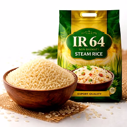 ir 64 – non-basmati rice steam