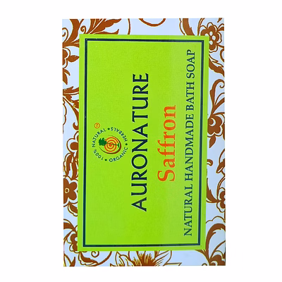 auronature - saffron soap