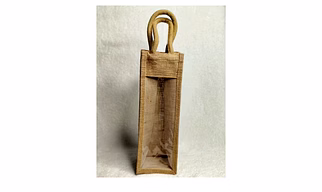 Customizable Natural Jute Wine Bag for Global Buyers & Importers – Sustainable & Reusable
