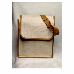 corchorus customizable natural jute office bag for global buyers & importers – sustainable & reusable