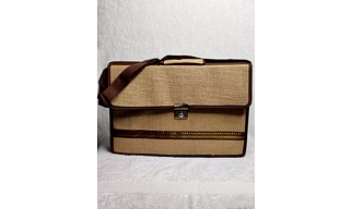 Customizable Natural Jute Office Laptop Bag for Global Buyers & Importers – Sustainable & Reusable