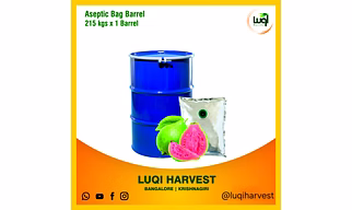 Aseptic Pink Guava Pulp 2025 Crop