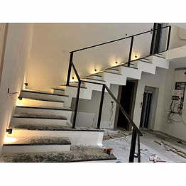 toughened glass railings stainless steel or aluminium