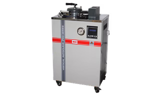 VERTICAL AUTOCLAVE FULLY AUTOMATIC (SINGLE LEVER)