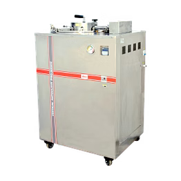 vertical autoclave semi automatic (single lever)