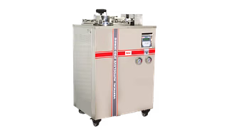 VERTICAL HIGH PRESSURE STEAM STERILIZER WITH DRY CYCLE (TRIPLE WALLED)